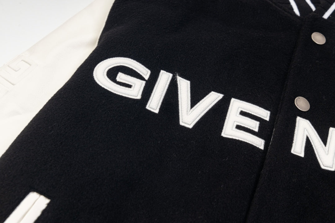 Veste de baseball avec lettres brodées