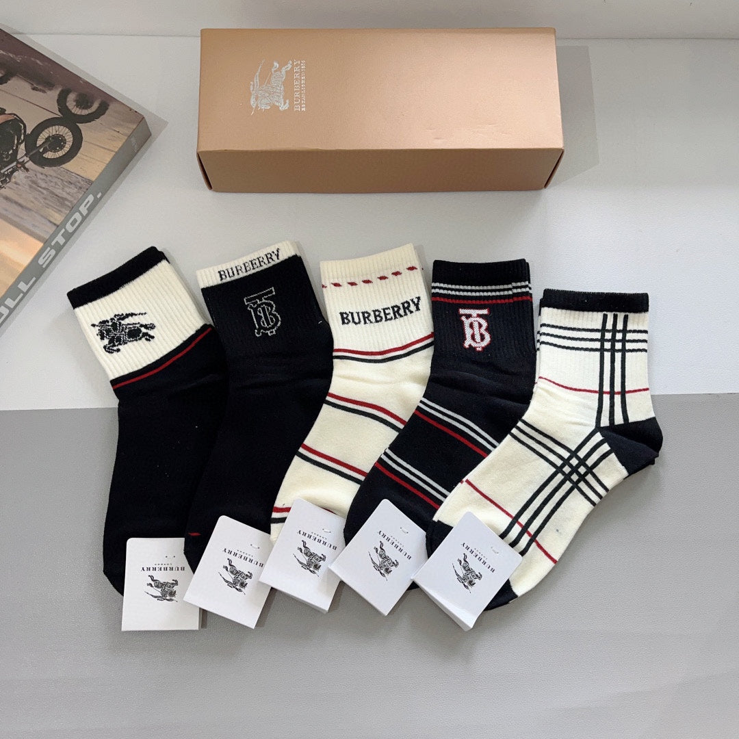 Calcetines con estampado de caballero