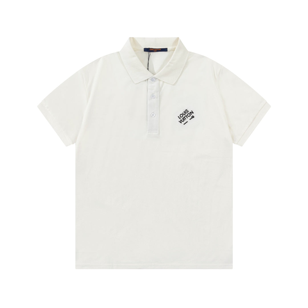 Camisa polo bordada en el pecho