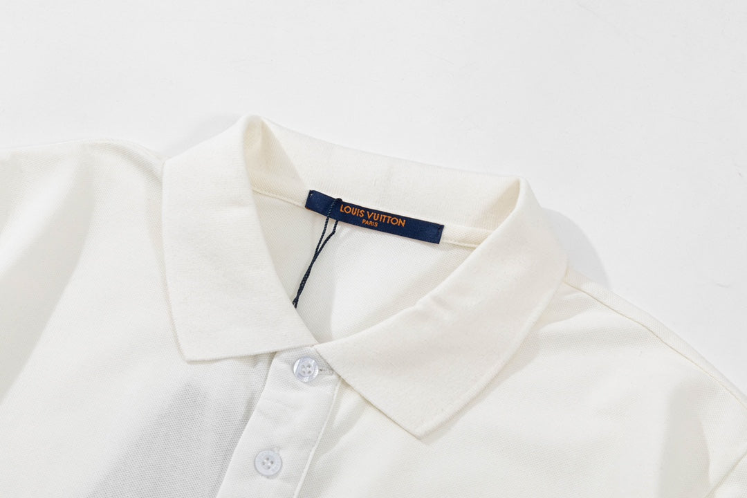 Camisa polo bordada en el pecho