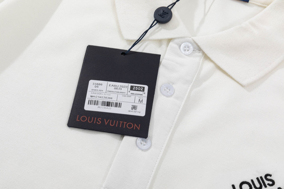 Camisa polo bordada en el pecho