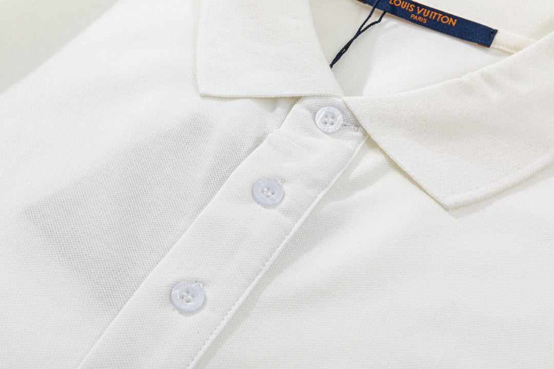 Camisa polo bordada en el pecho