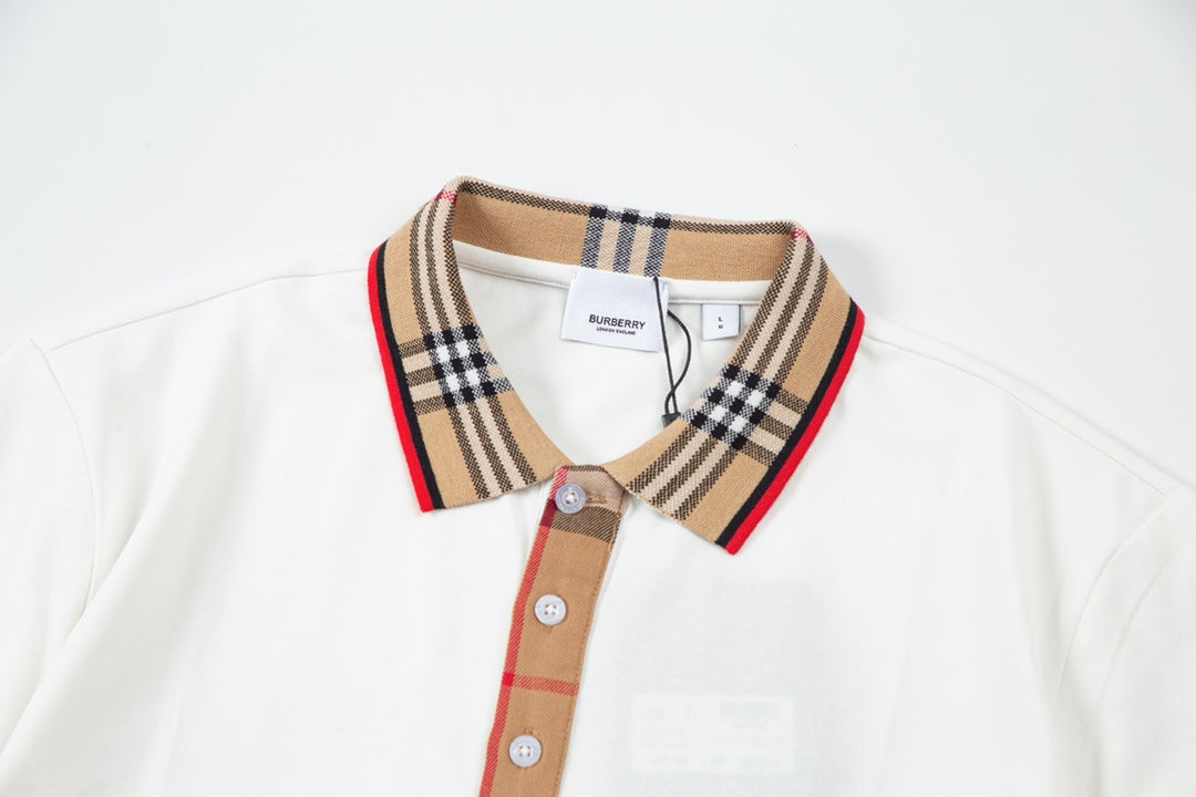 Camisa polo a cuadros