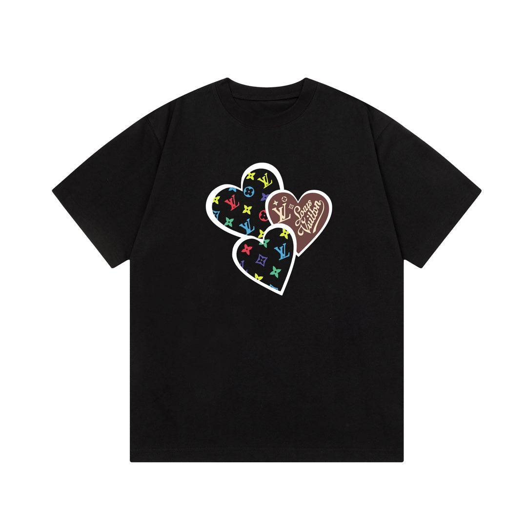 Camiseta con estampado "Love Stitching"