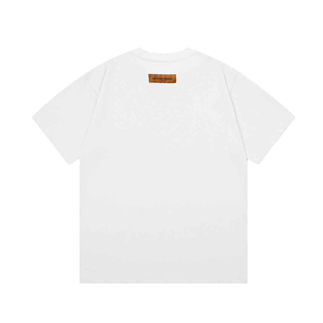 Camiseta con estampado "Love Stitching"