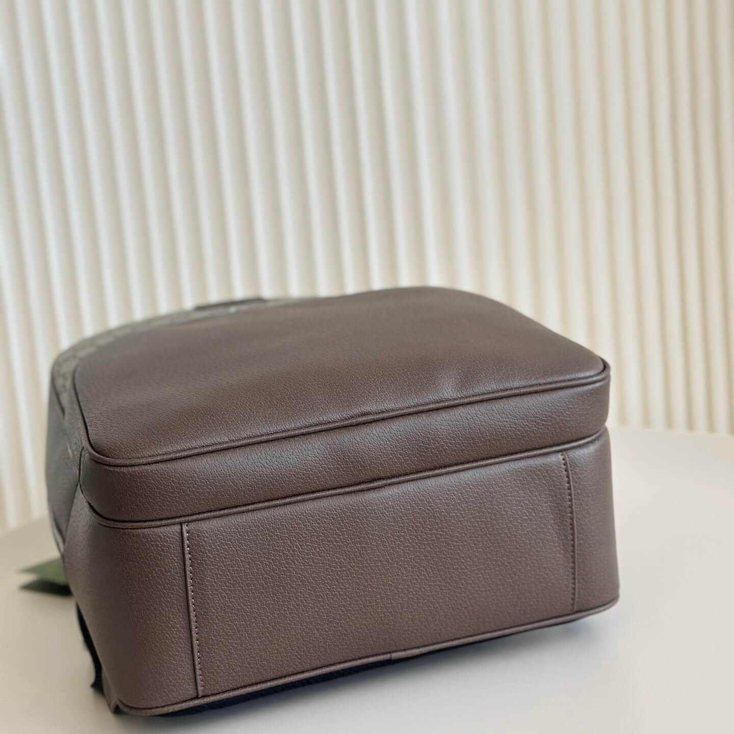 Sac à dos en toile et cuir