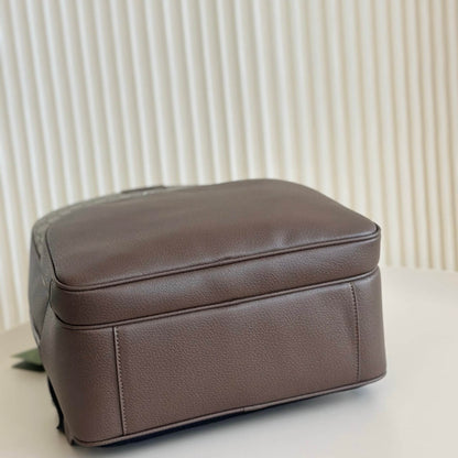 Sac à dos en toile et cuir