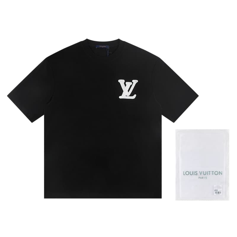 Chenille Patchwork Embroidered Tee
