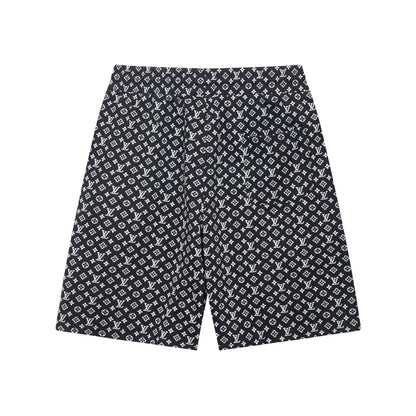 Shorts de playa clásicos con estampado completo