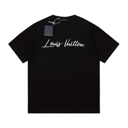 Camiseta con estampado de casa voladora