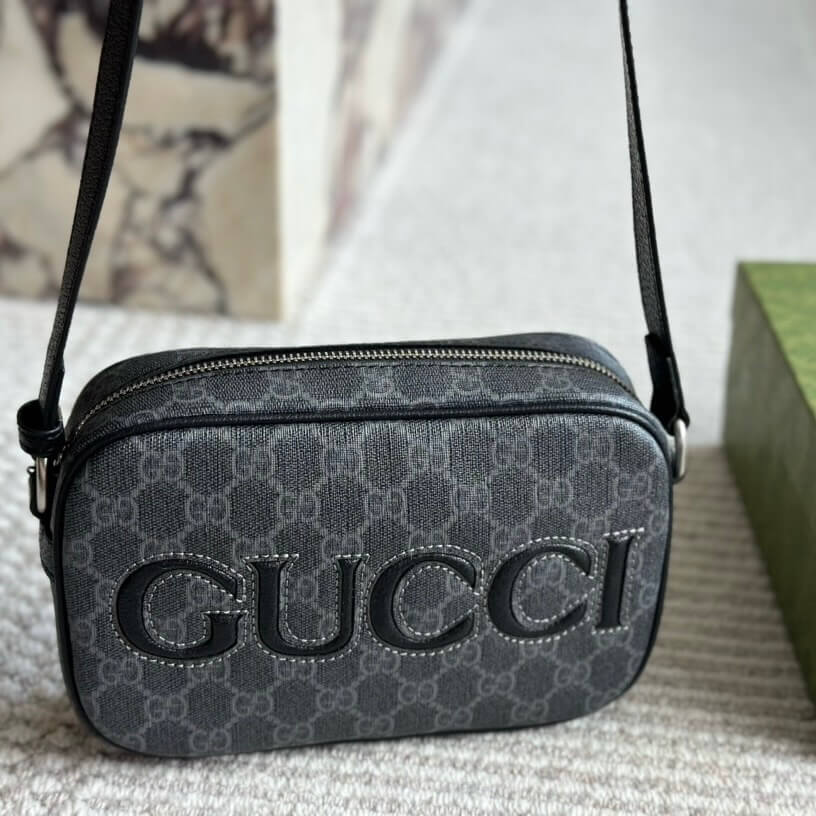 Bolso de hombro estampado para cámara