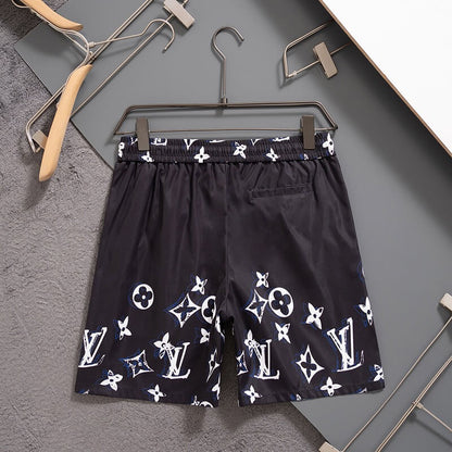 Shorts de playa con estampado clásico