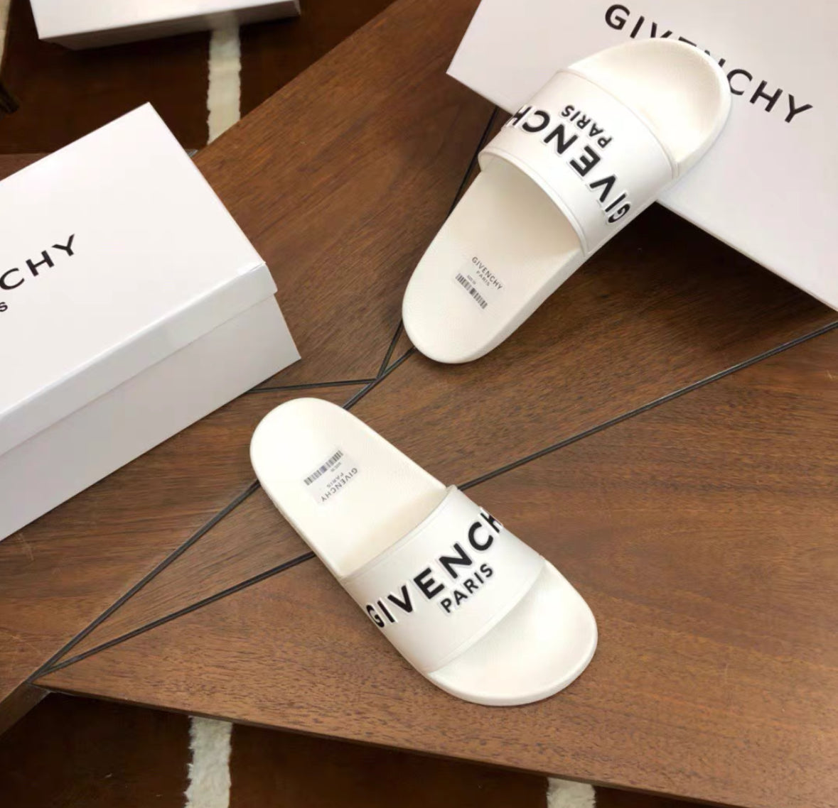 Classic White - toned Luxury and Elegance Slippers