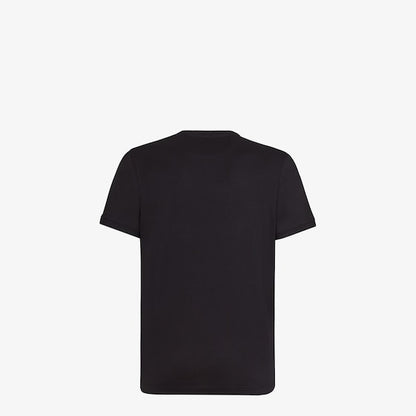 Camiseta con estampado marrón