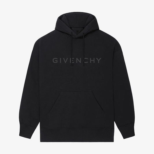 Sweat à capuche à imprimé réfléchissant