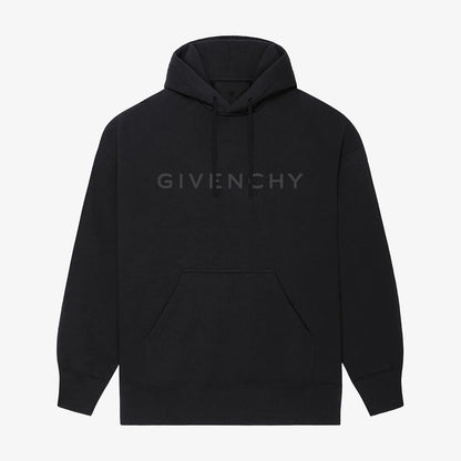 Sweat à capuche à imprimé réfléchissant