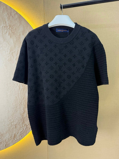 Camiseta flocada de jacquard 2025