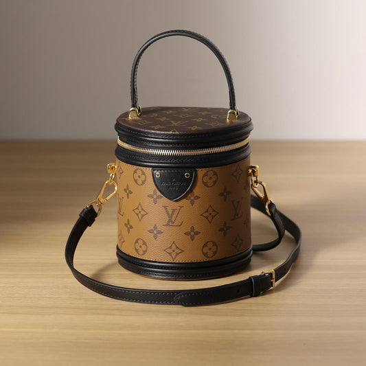 Sac seau en cuir de style britannique à la mode