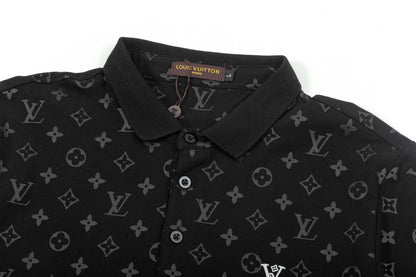 Nueva camiseta polo con estampado completo