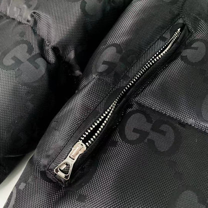 Chaqueta de plumas clásica con estampado integral