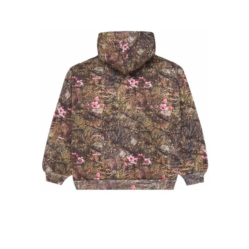 Sudadera con capucha de camuflaje