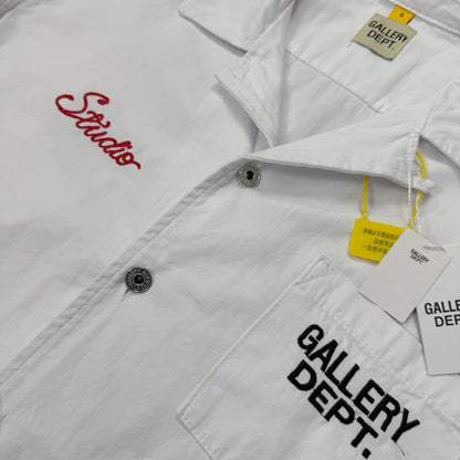 Camiseta vaquera blanca bordada 2025