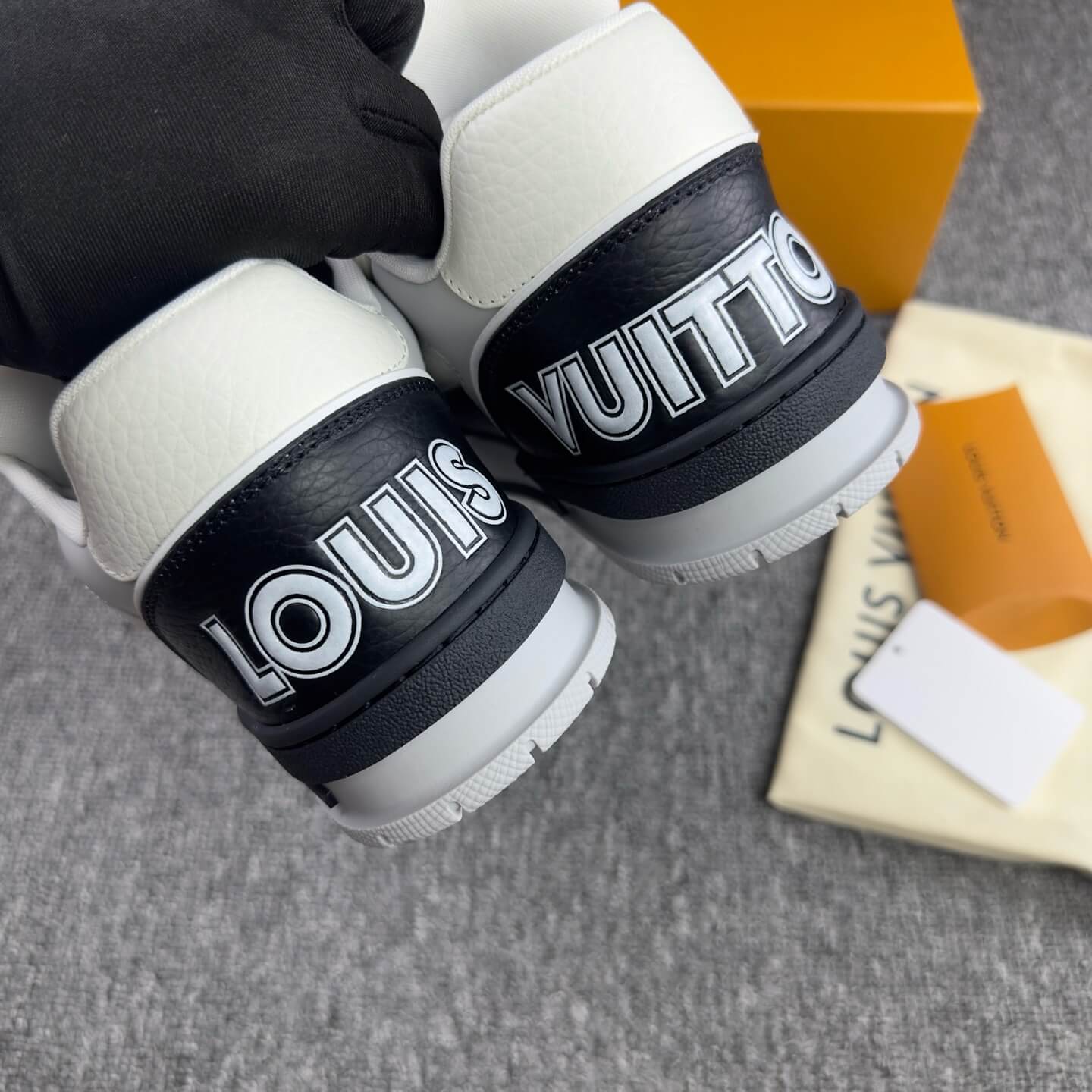 New Black Velcro Strap Sneakers