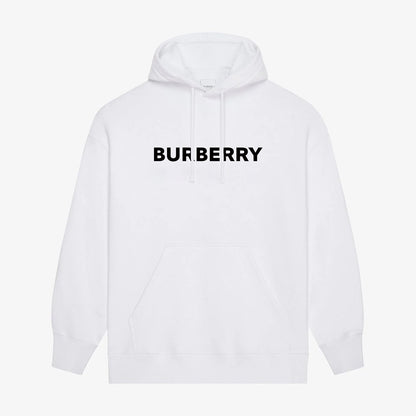 Sudadera con capucha y estampado de jersey de algodón