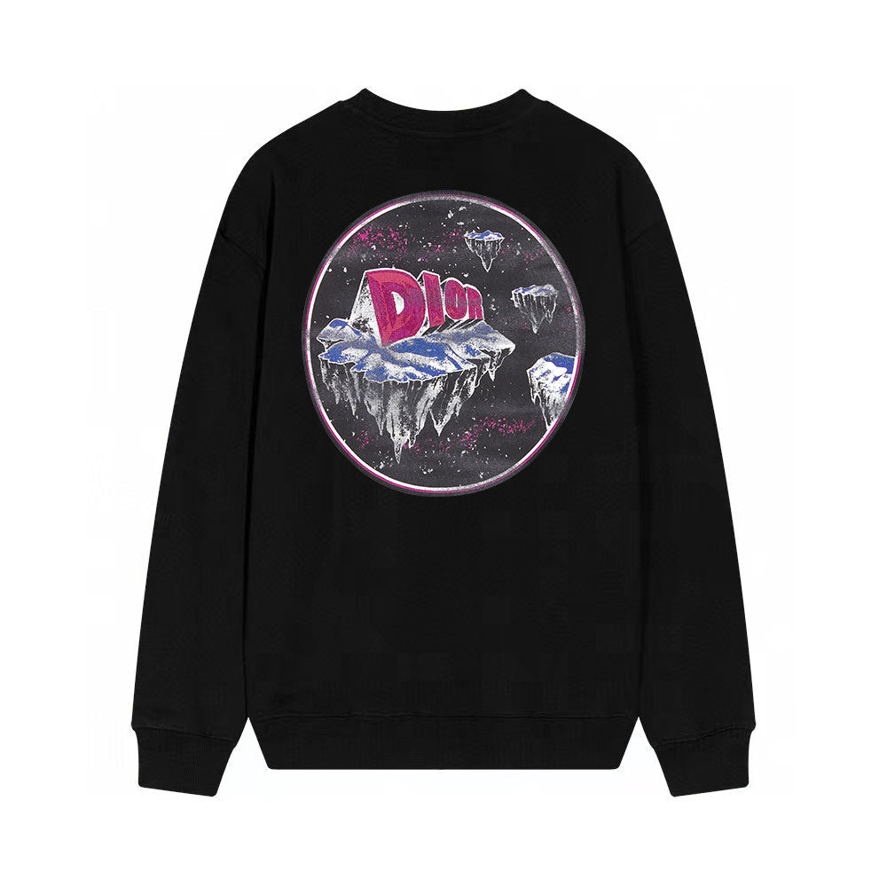 Sweat-shirt à imprimé triangulaire