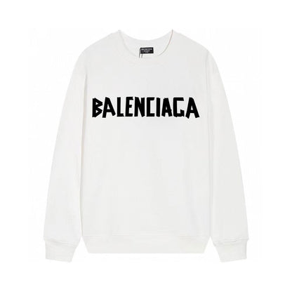 Sudadera con estampado de cinta adhesiva