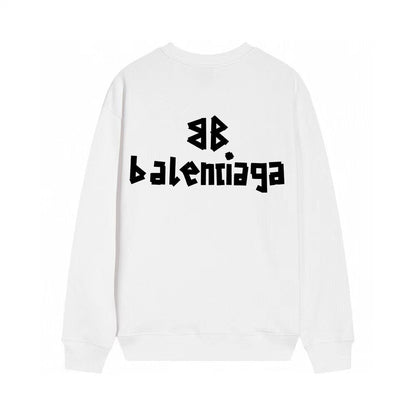Sudadera con estampado de cinta adhesiva