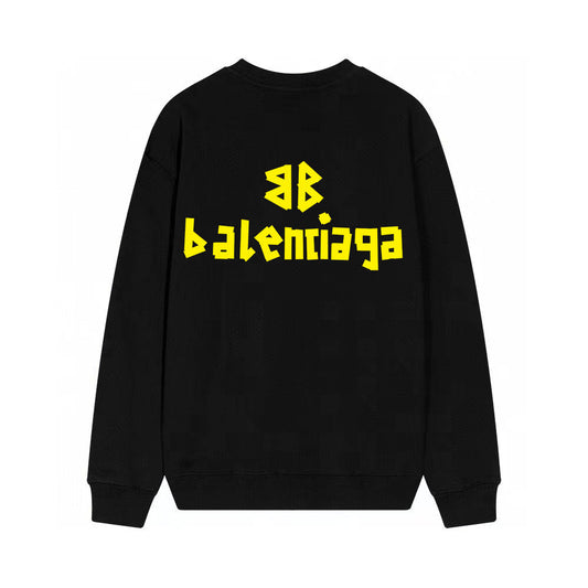 Sudadera con estampado de cinta adhesiva