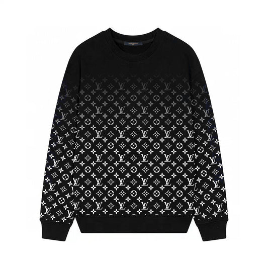sweat-shirt à imprimé dégradé