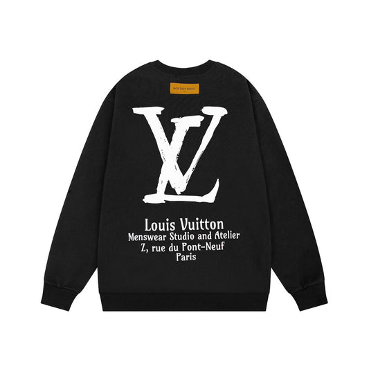 Sudadera con estampado del alfabeto