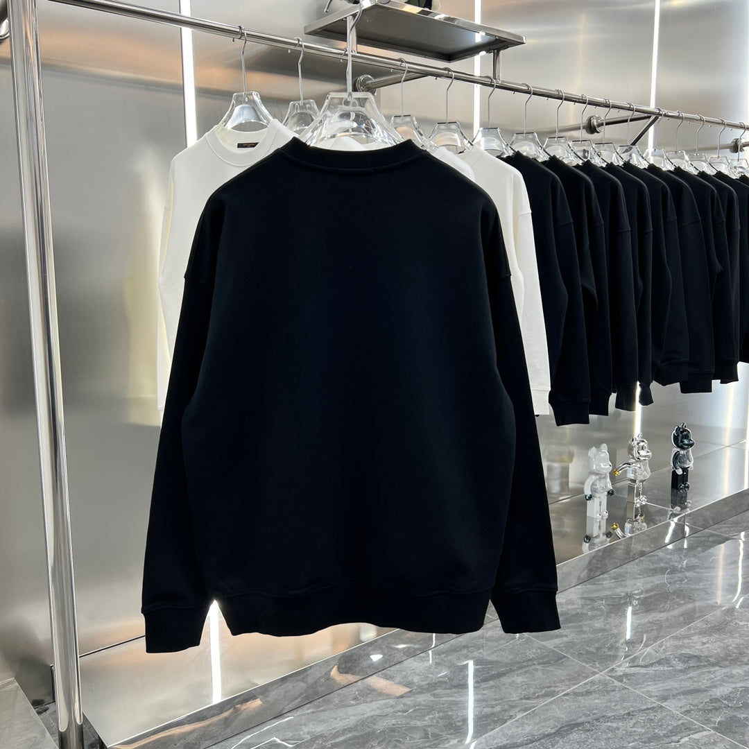 Sudadera con estampado de meteoritos que caen