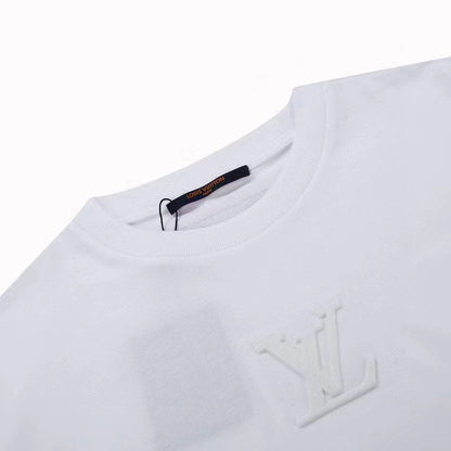 Camiseta con estampado estereoscópico 3D