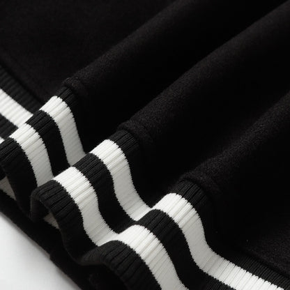 Chaqueta de béisbol con ribete de perlas