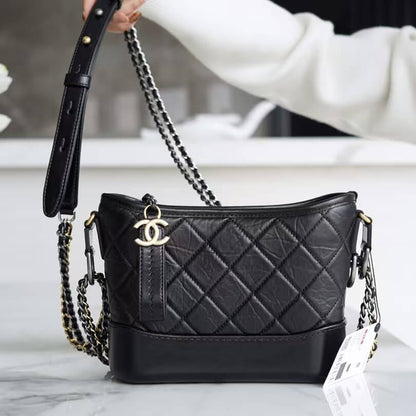 Bolso clásico con estampado acolchado de rombos