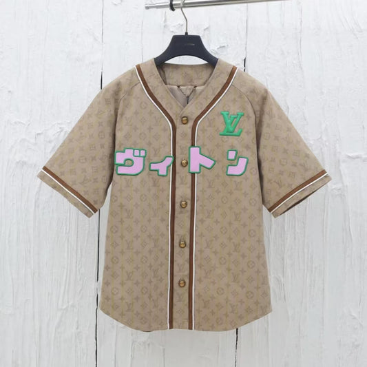 Vintage All-Over 3D Japanese Print Short Sleeve