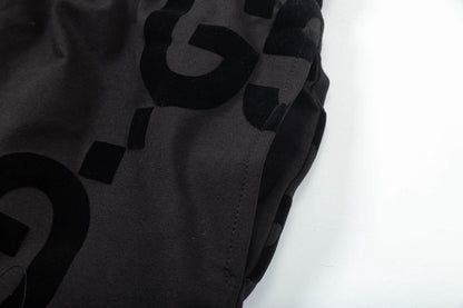 Pantalones cortos con estampado completo de G súper grande