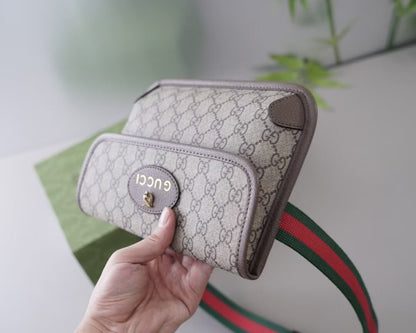 Bolso bandolera clásico con doble G