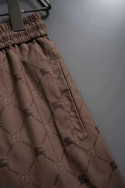 Pantalones cortos de playa marrones
