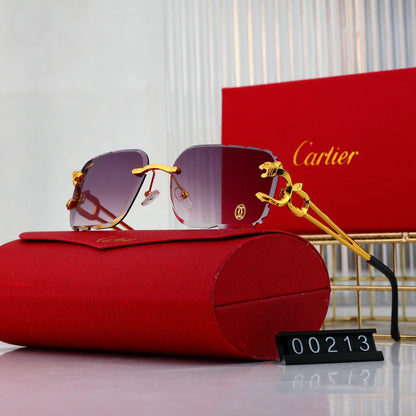 Gafas de sol extragrandes con detalle de aro