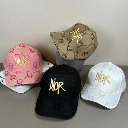 Gorra de béisbol con estampado de letras de estilo urbano