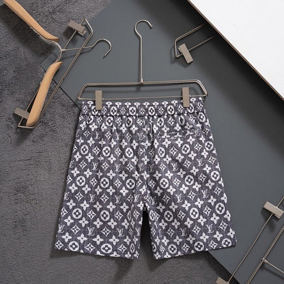 Shorts de playa con estampado completo