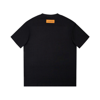 Camiseta con estampado de borlas de colores