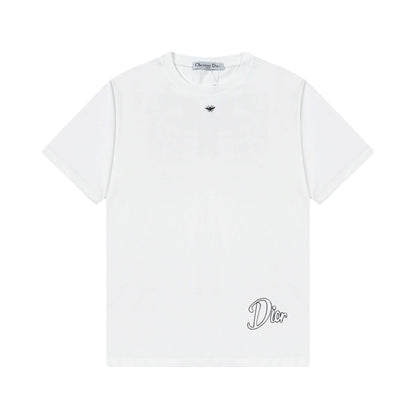 Camiseta con bordado de letras