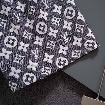 Shorts de playa con estampado completo