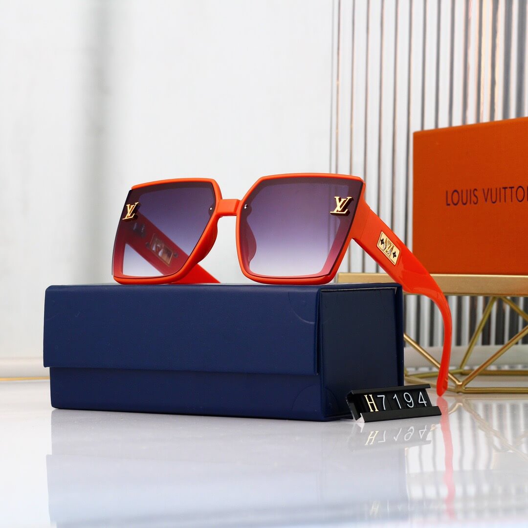 Gafas de sol retro con montura grande y patillas estampadas