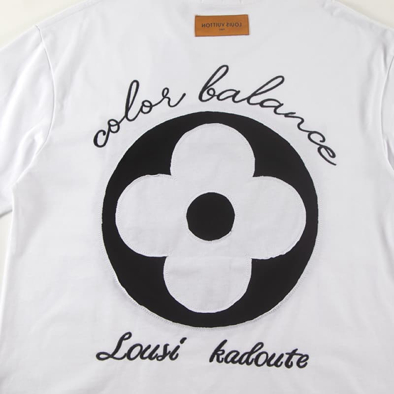 2025 Embroidered “Big Flower” T-Shirt